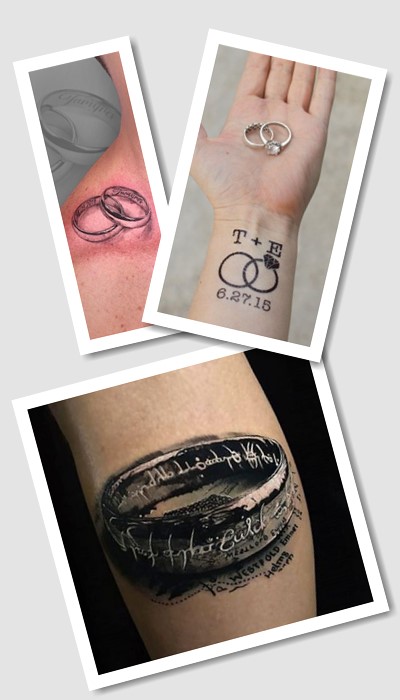 стилі татуювання кільце перстень