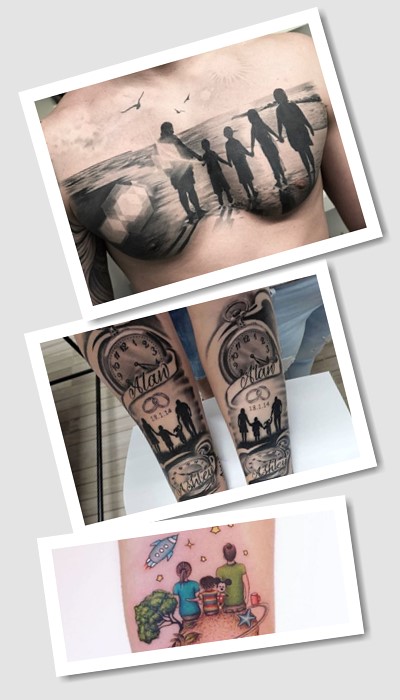 татуювання сім’я