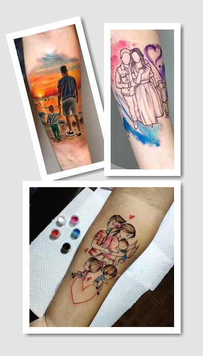 стиль тату сім’я