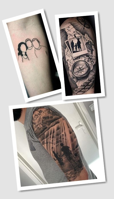 стиль татуювання сім’я