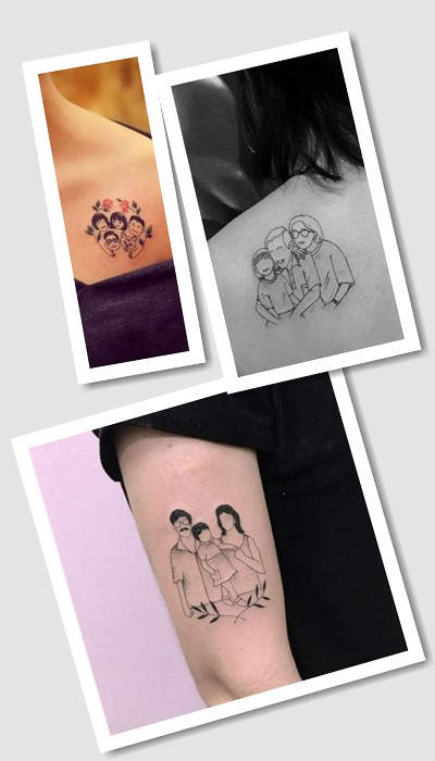 кому підійде тату сім’я