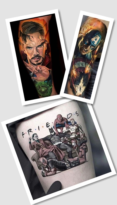 татуювання Месники Марвел у Києві