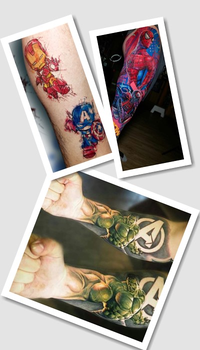 ідеї татуювання Месники Марвел