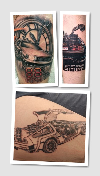 кому підійде татуювання машина часу