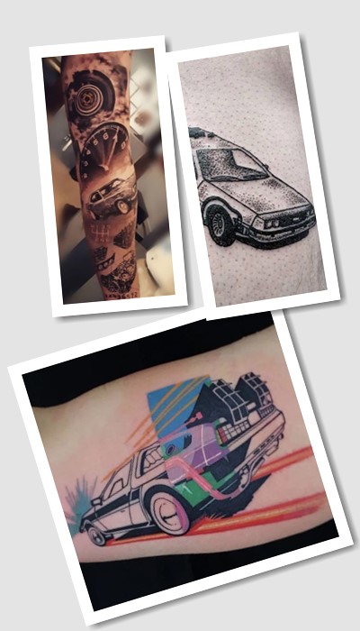 ідеї татуювання машина часу