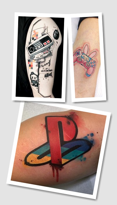 кому підійде татуювання геймерські