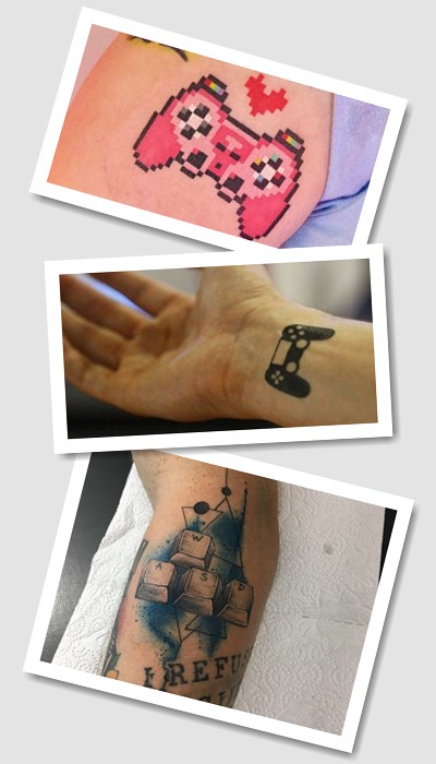 ідеї татуювання геймерські