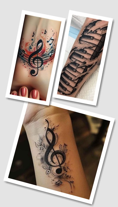 стиль тату для музикантів