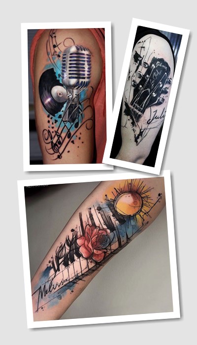 кому підійде тату для музикантів