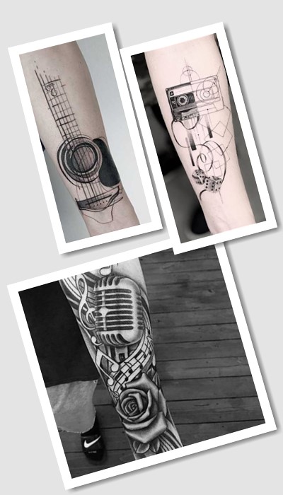 ідеї татуювання для музикантів