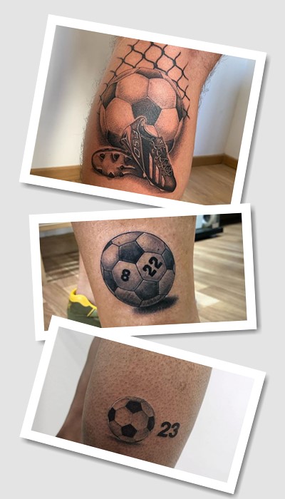 особливості татуювань футболістів