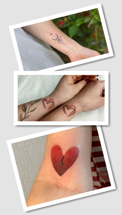 символи тату щастя і любов