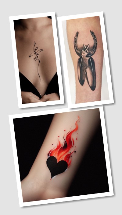 тату щастя і любов