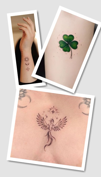 ідеї тату щастя і любов