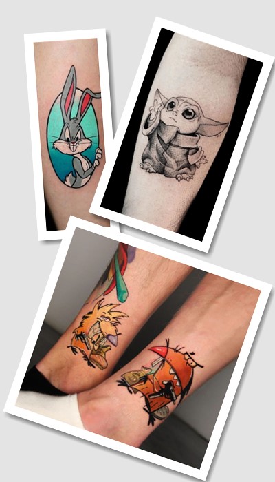 ідеї тату мультики