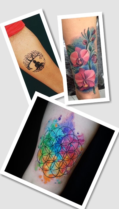 ескізи татуювання символ життя 