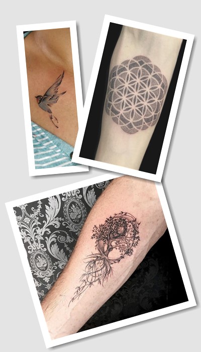 ідеї тату символ життя