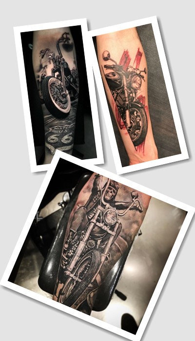 ідеї байкерських тату