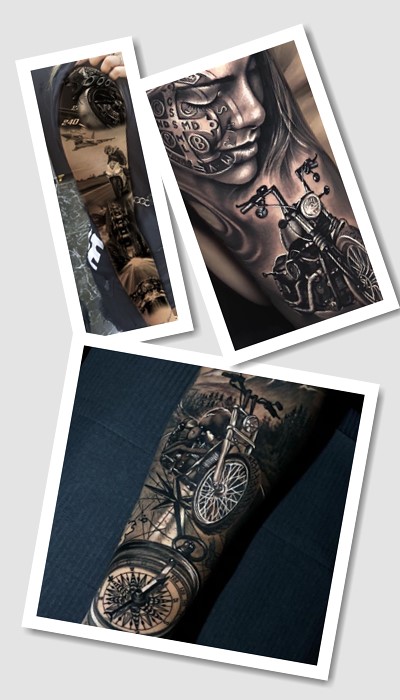 особливості байкерські тату