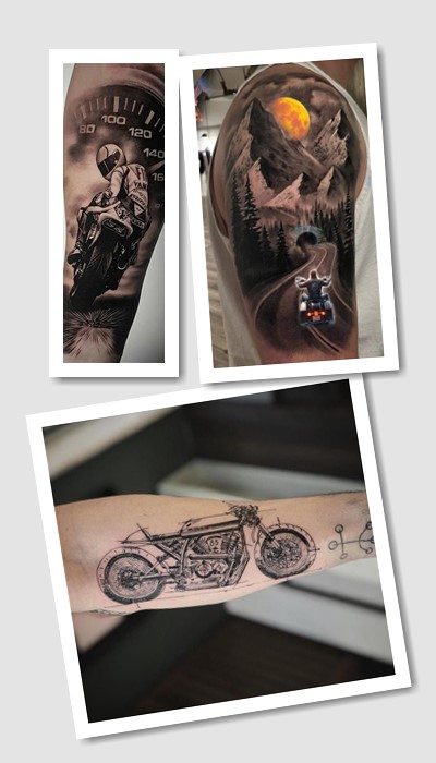 ідеї тату байкерських