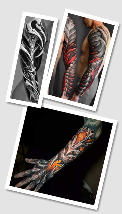 кому підійде татуювання органіка