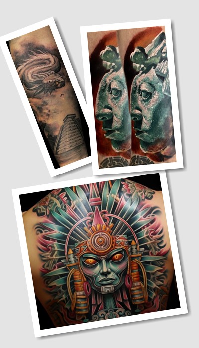 татуювання майя ацтеки інки