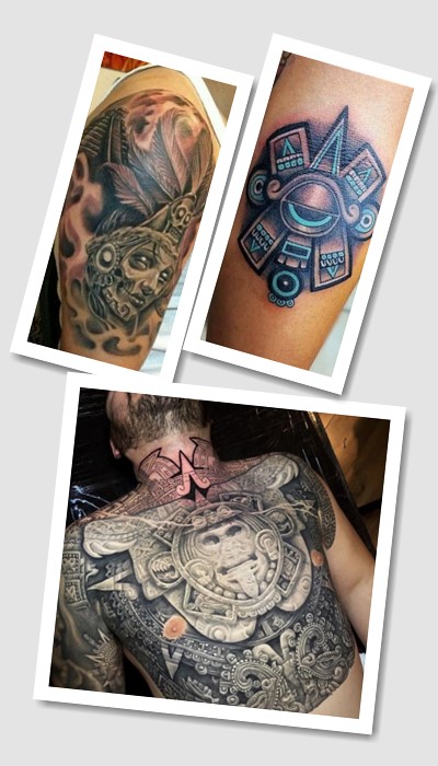 стиль татуювання майя ацтеки інки