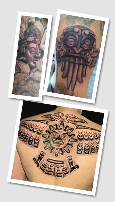 ідеї татуювання майя ацтеки інки