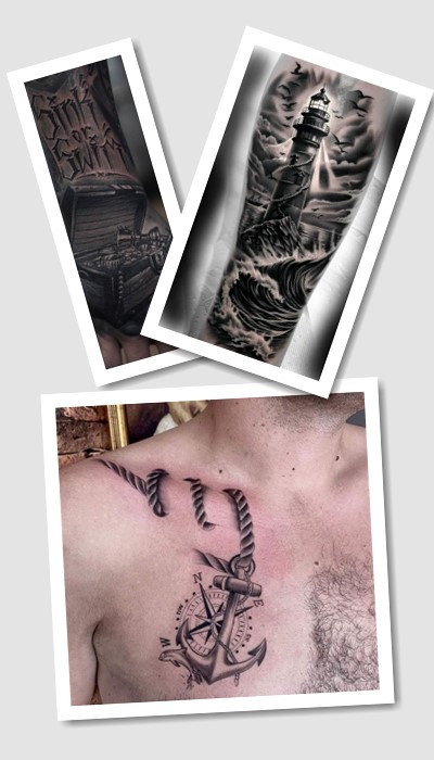 стиль тату моряків і піратів