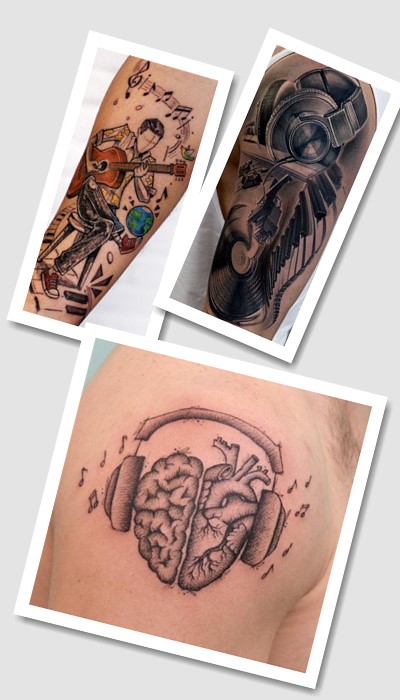 татуювання музичні