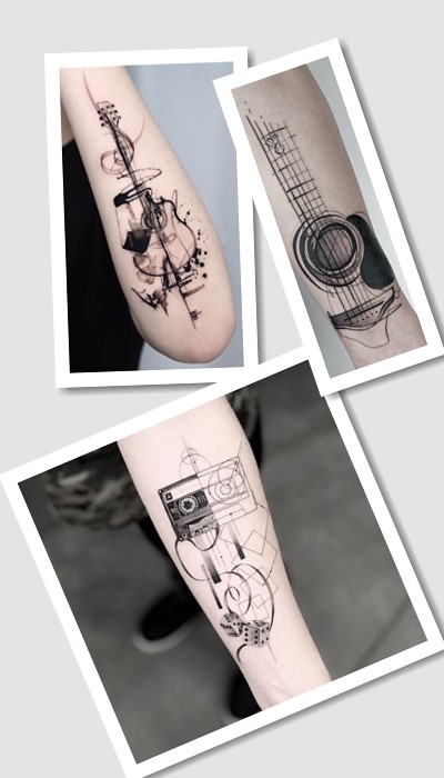 ідеї татуювання музичні