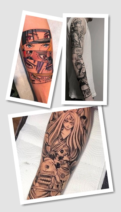 кому підійде татуювання аніме