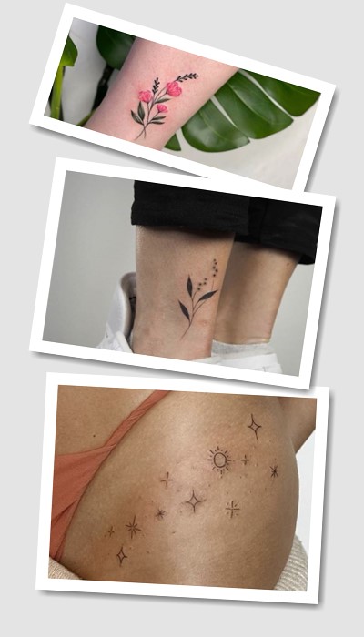 кому підійде тату маленькі для дівчат