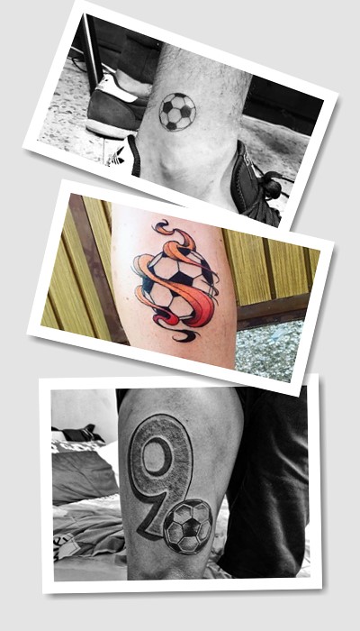 стиль татуювання футбол