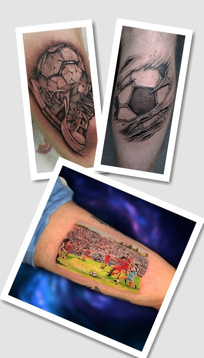 кому підійде татуювання футбол