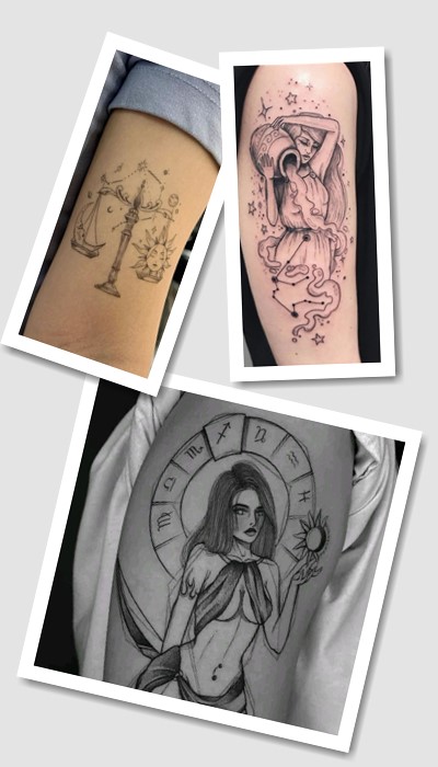 особливості тату знаки зодиака