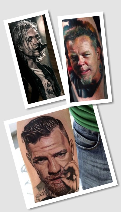 кому підійде тату фото на руці