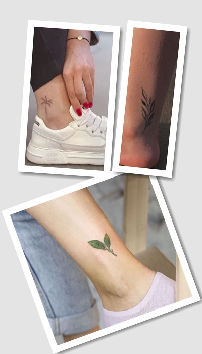 татуювання на нозі жіночі