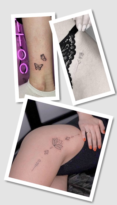 особливості тату на нозі жіночі