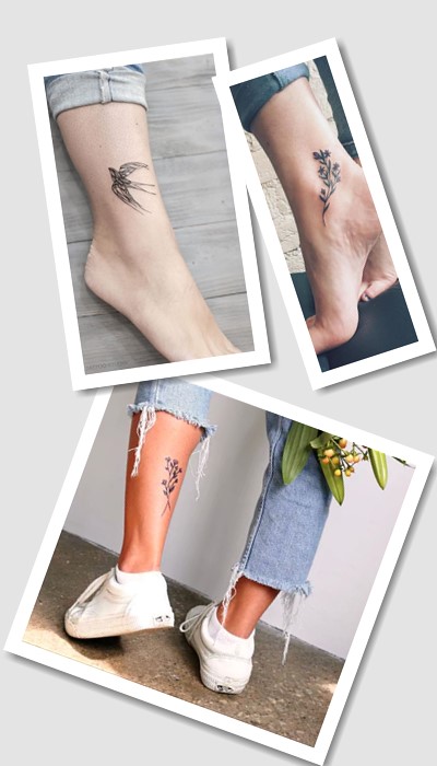 особливості татуювань на нозі жіночі