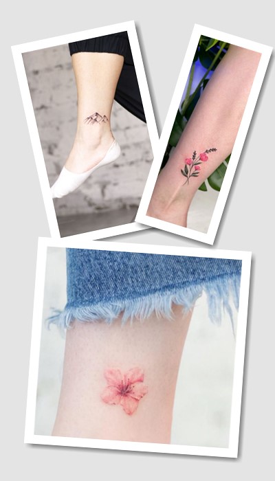 кому підійде татуювання на нозі жіночі