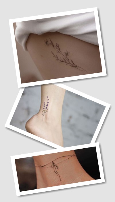 ідеї татуювання на нозі жіночі