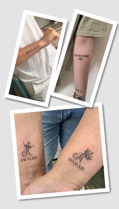 стиль тату дата народження