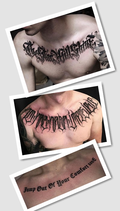 кому підійде татуювання на груди чоловічі