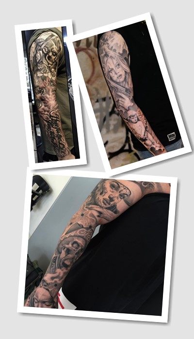 татуювання чикано рукав