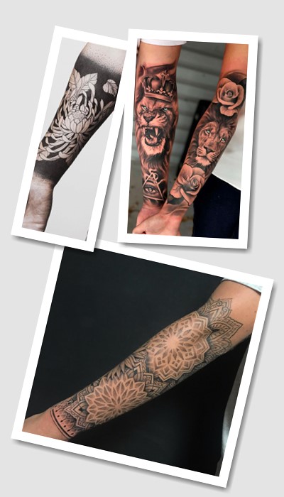 тату напіврукав