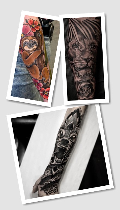 татуювання напіврукав