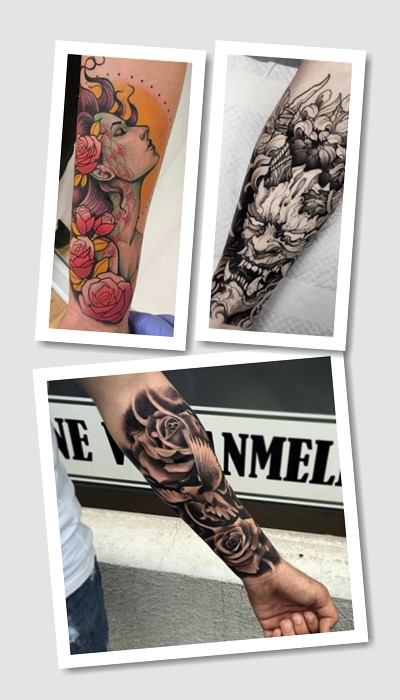 стиль татуювання напіврукав