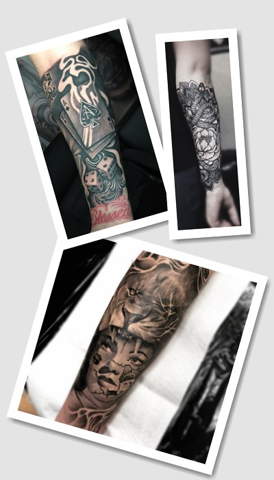 особливості тату напіврукав