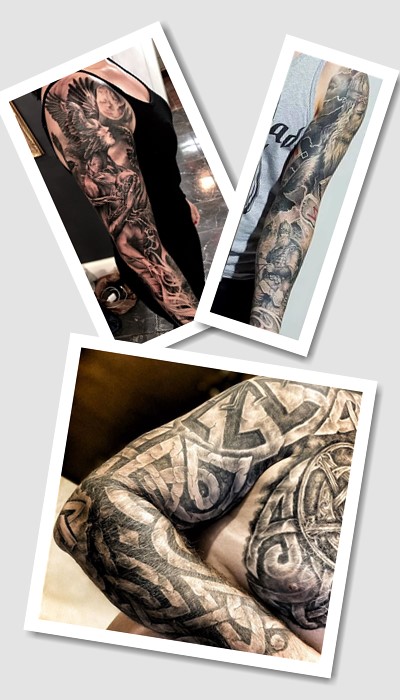 татуювання слов’янський рукав у Києві